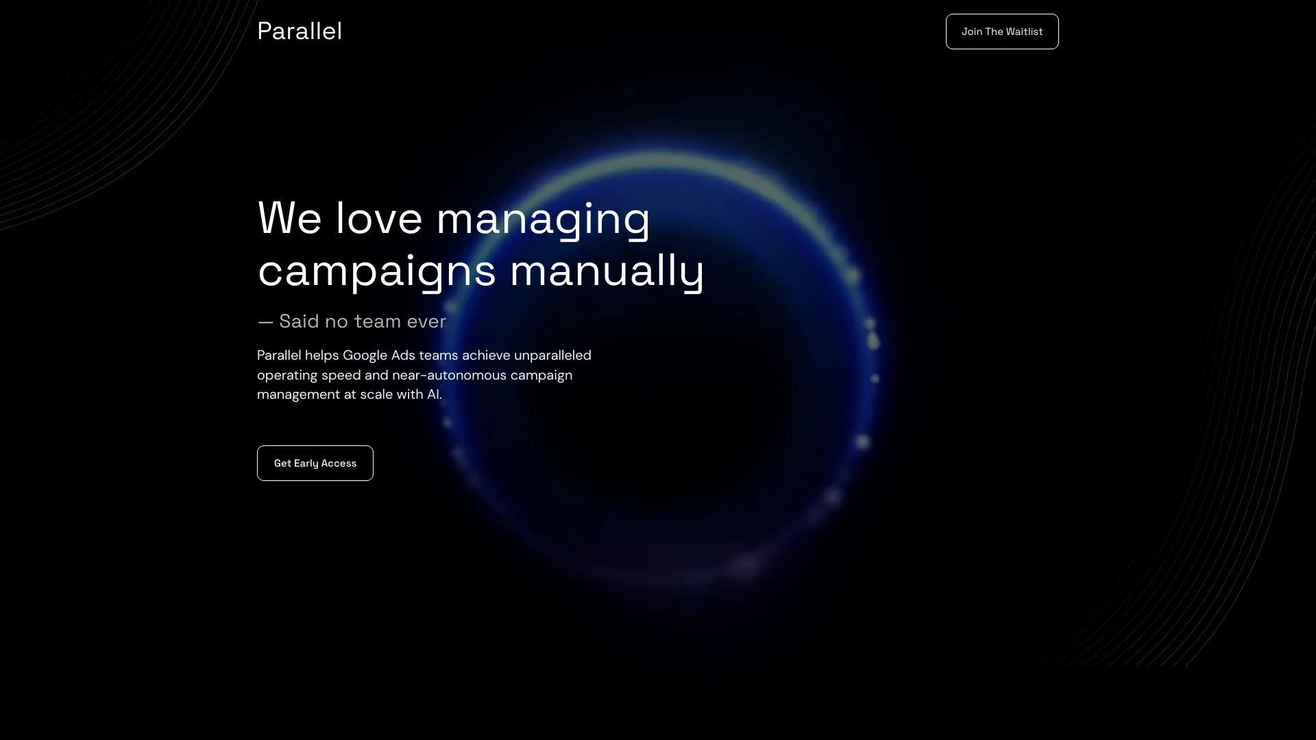 Parallel | AI-驱动的Google广告副驾驶 screenshot
