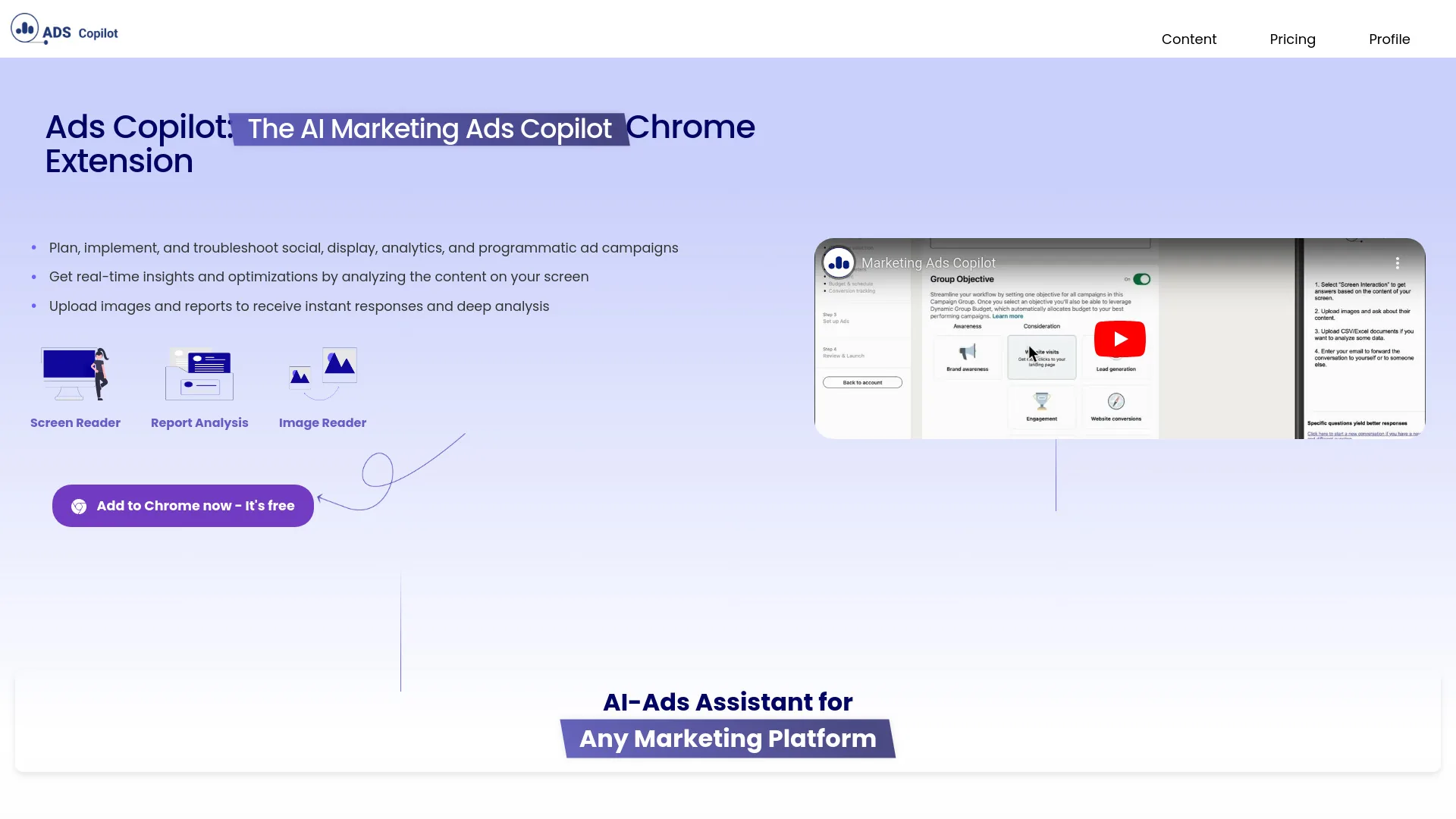Ads Copilot screenshot