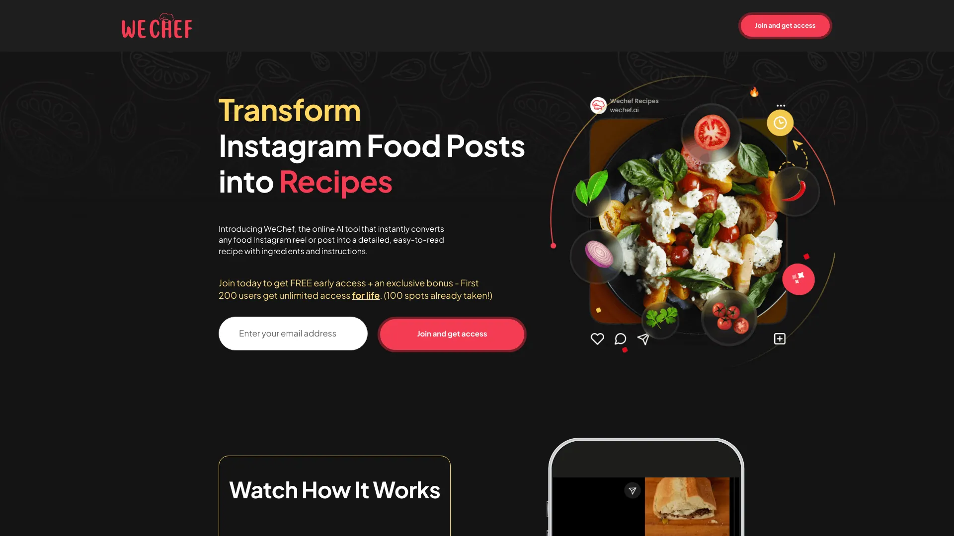 WeChef.ai screenshot