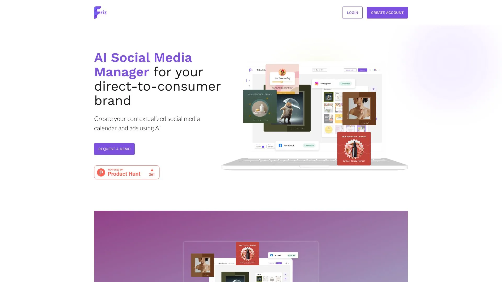 Friz - Co-pilot for Social Media Management screenshot