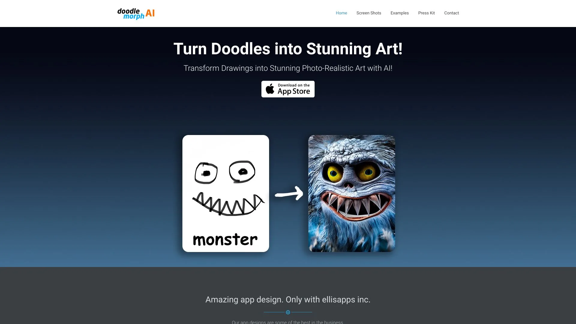 Doodle Morph AI screenshot