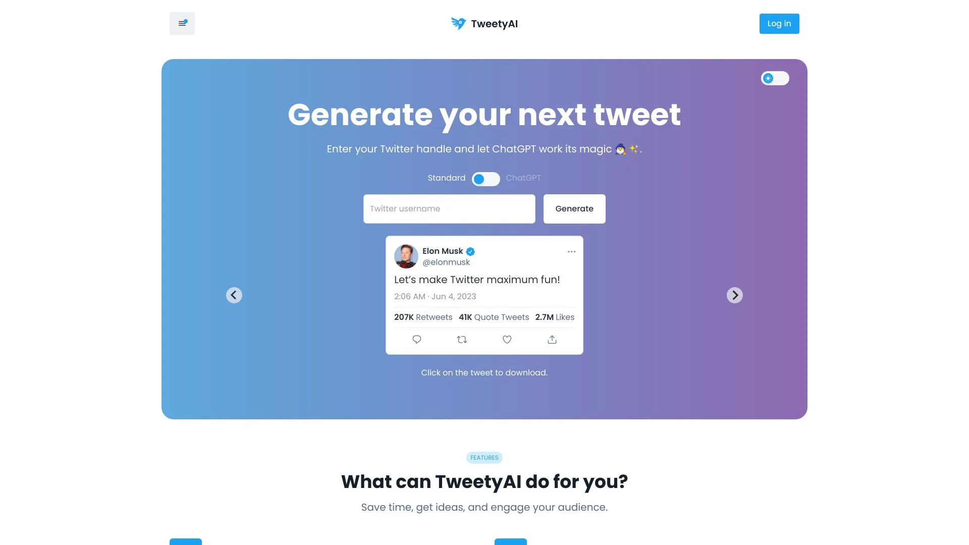 TweetyAI screenshot