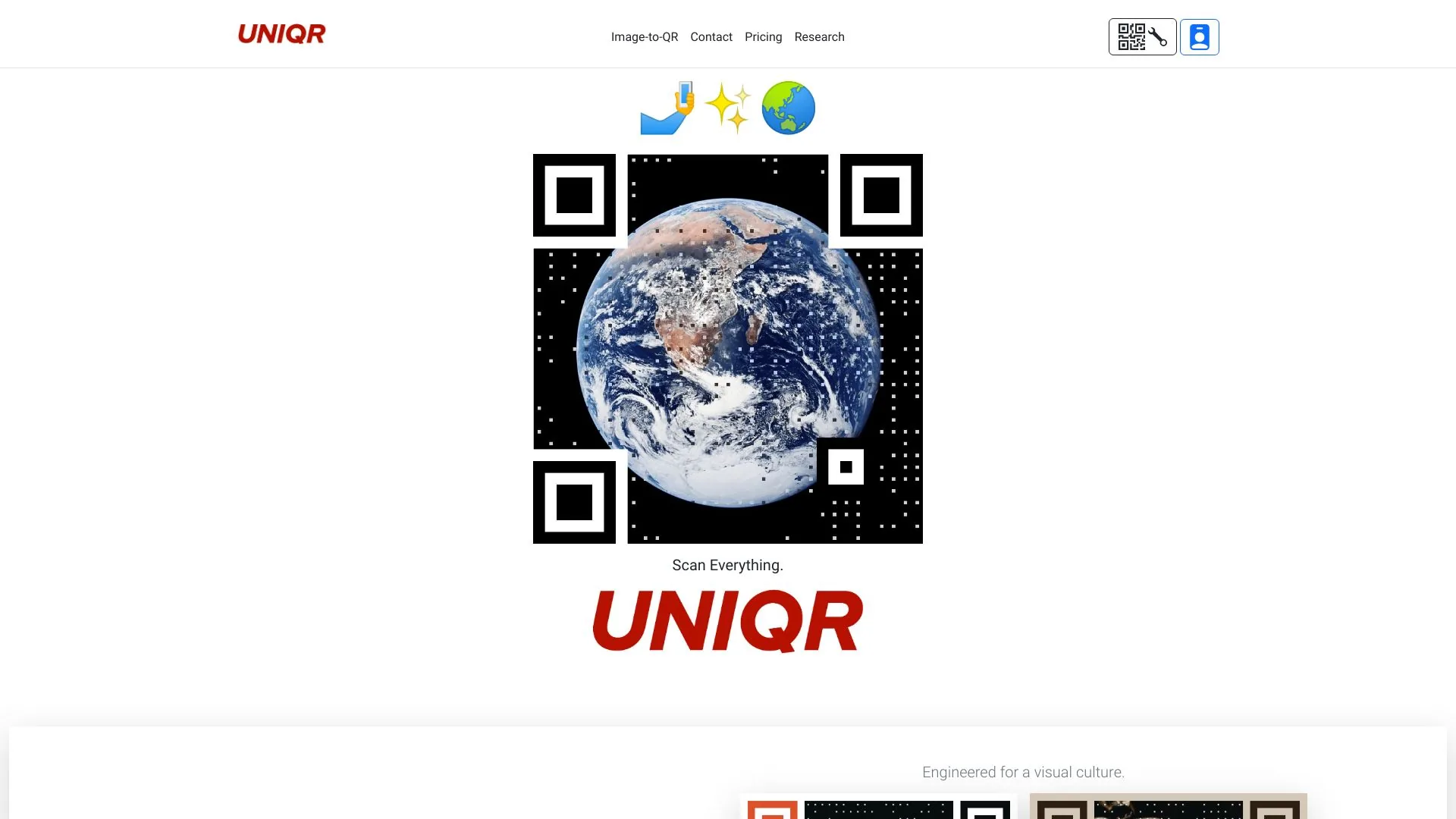 UNIQR screenshot