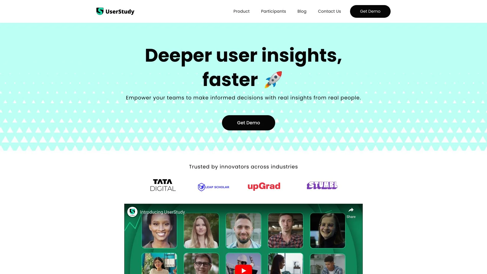 UserStudy screenshot