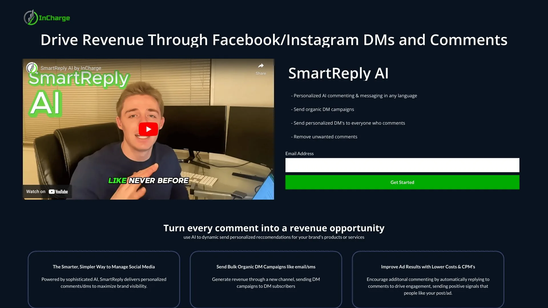 SmartReply screenshot