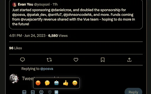 AI Tweet Composer screenshot
