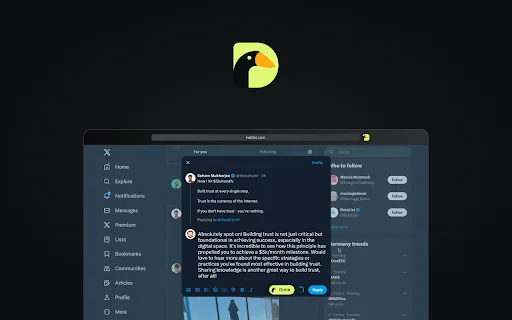 TweetCraft screenshot