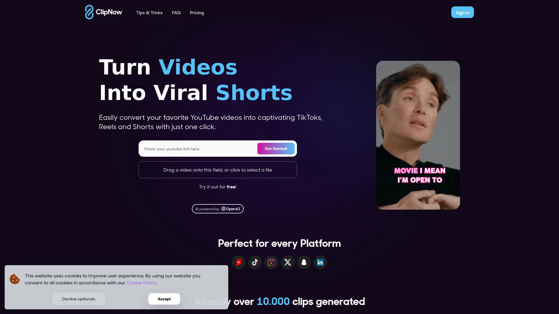 ClipNow screenshot