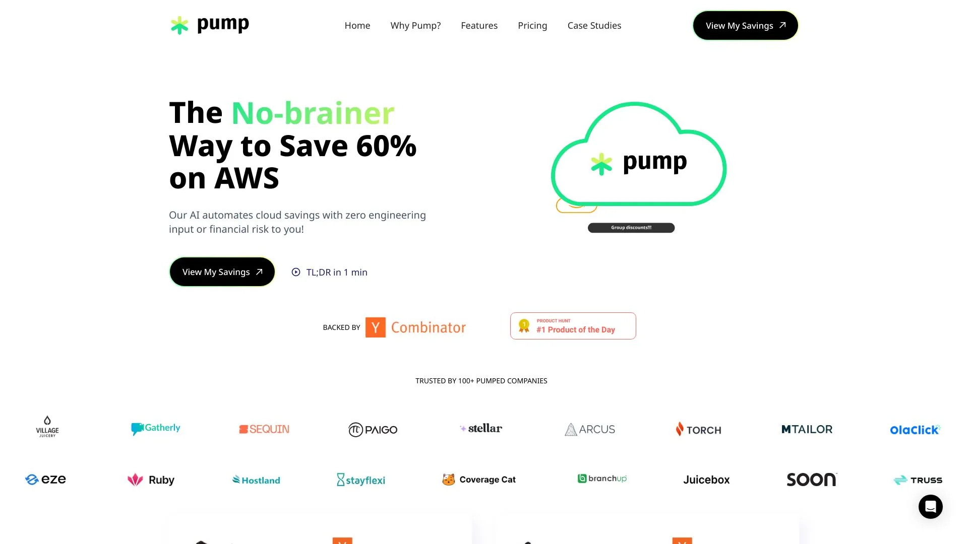 Pump screenshot