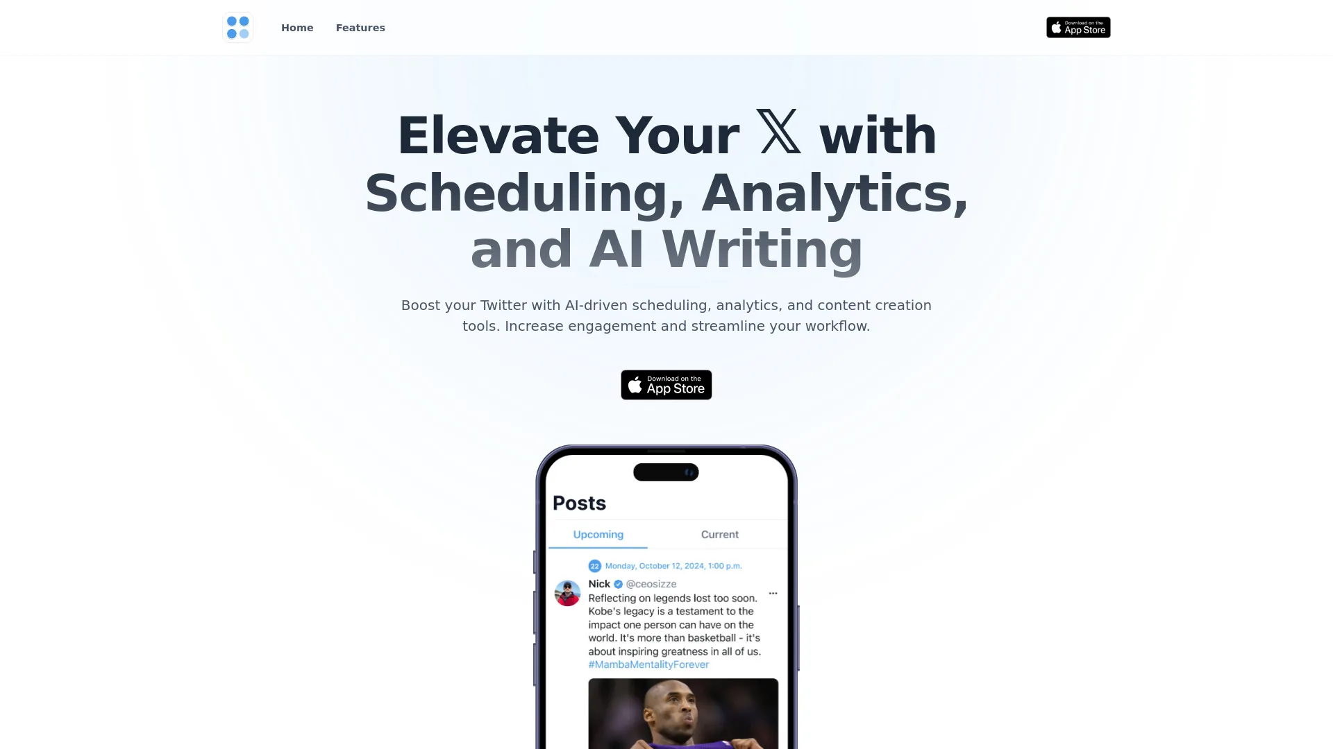 Twitdget AI Post Maker screenshot