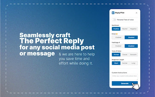 ReplyPilot screenshot
