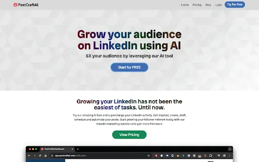 AI for Social Media screenshot