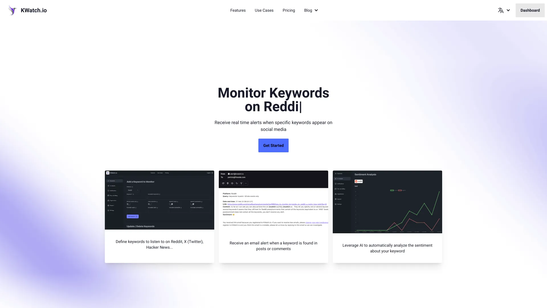 KWatch.io screenshot