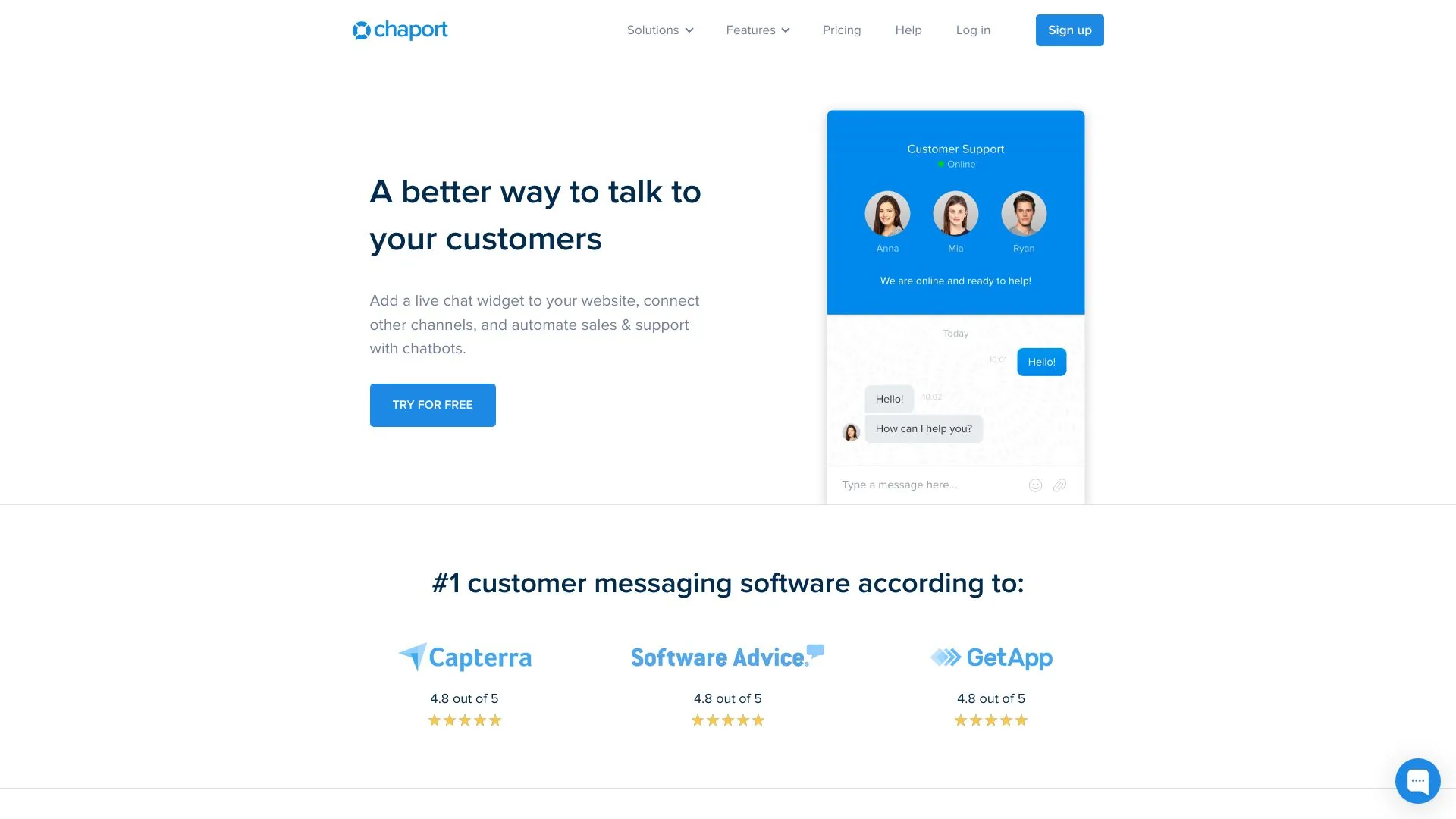 Chaport screenshot