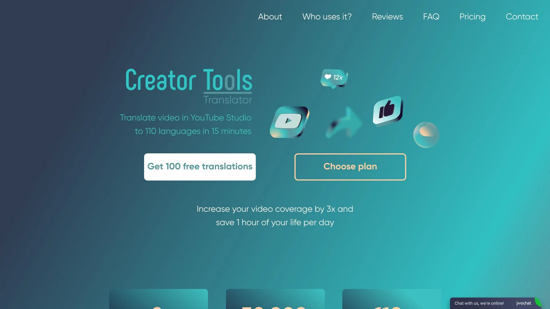 Creator Tools Translator screenshot