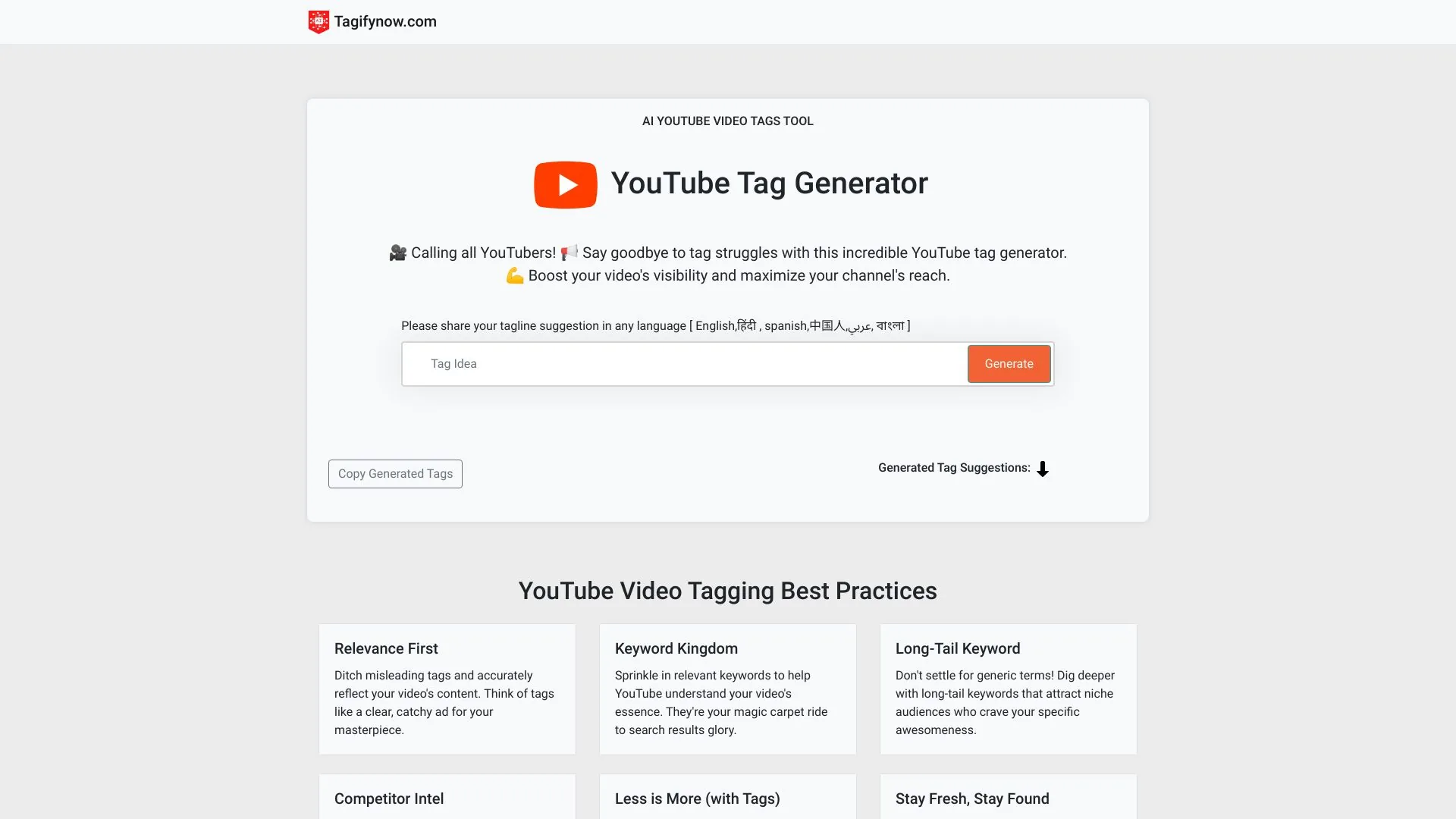 TagifyNow screenshot