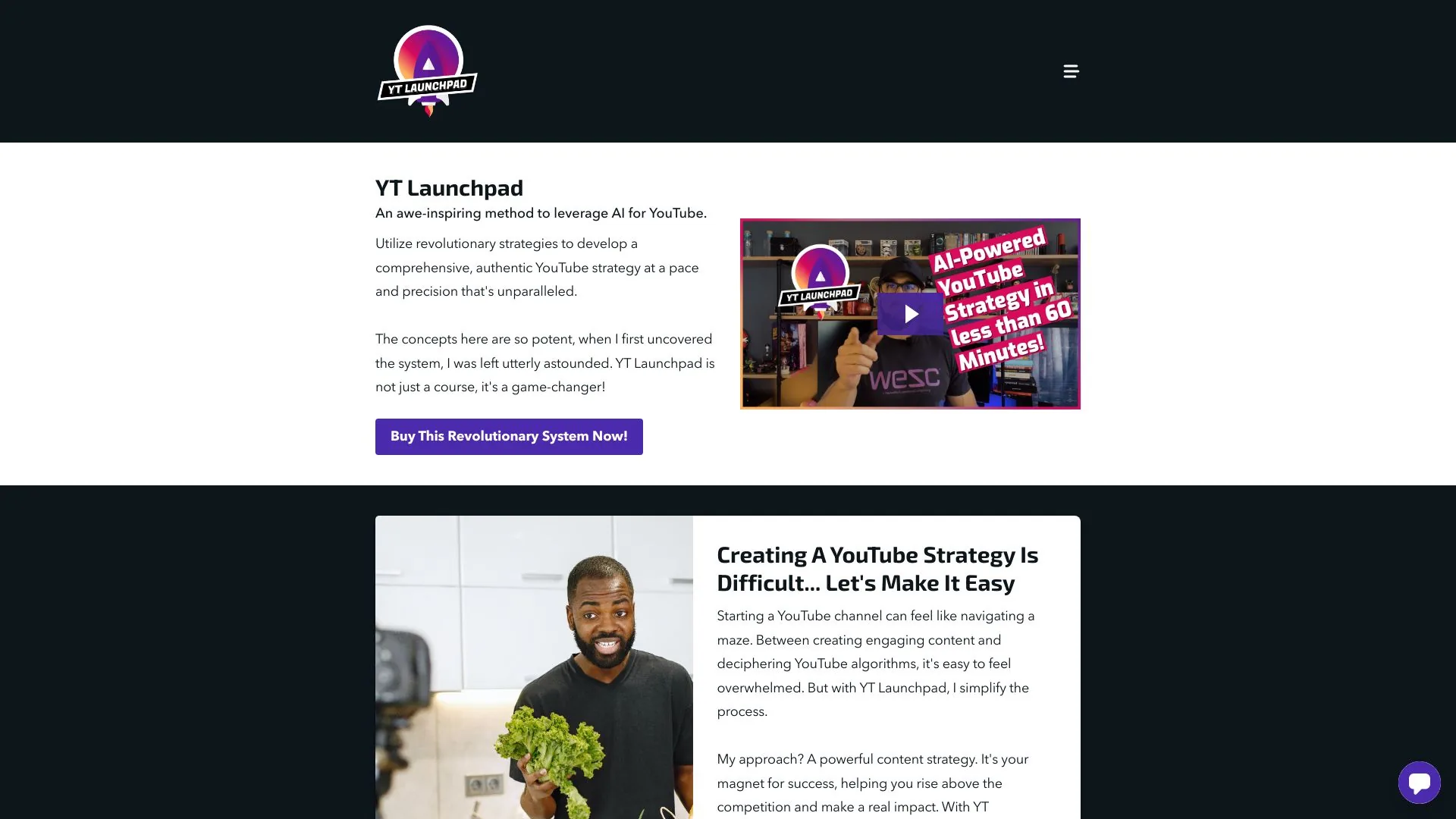 YT Launchpad screenshot