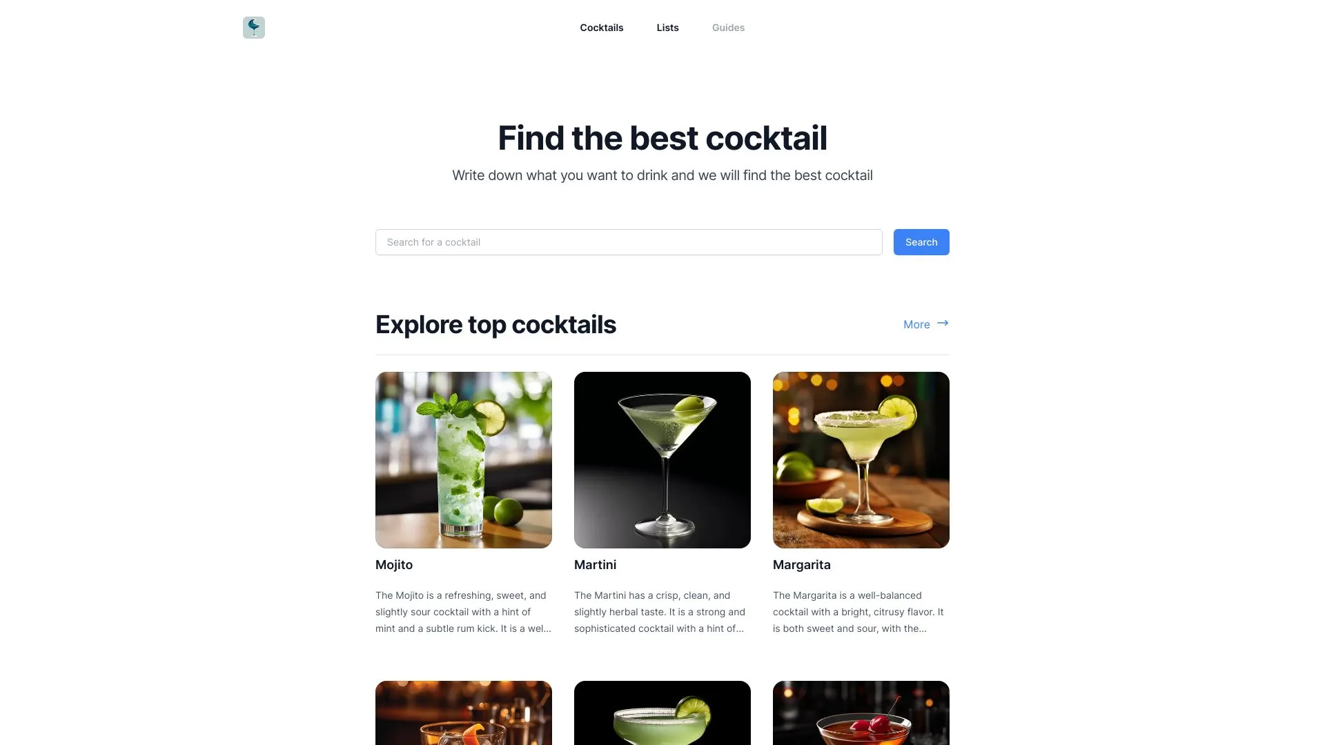 CocktailWave screenshot