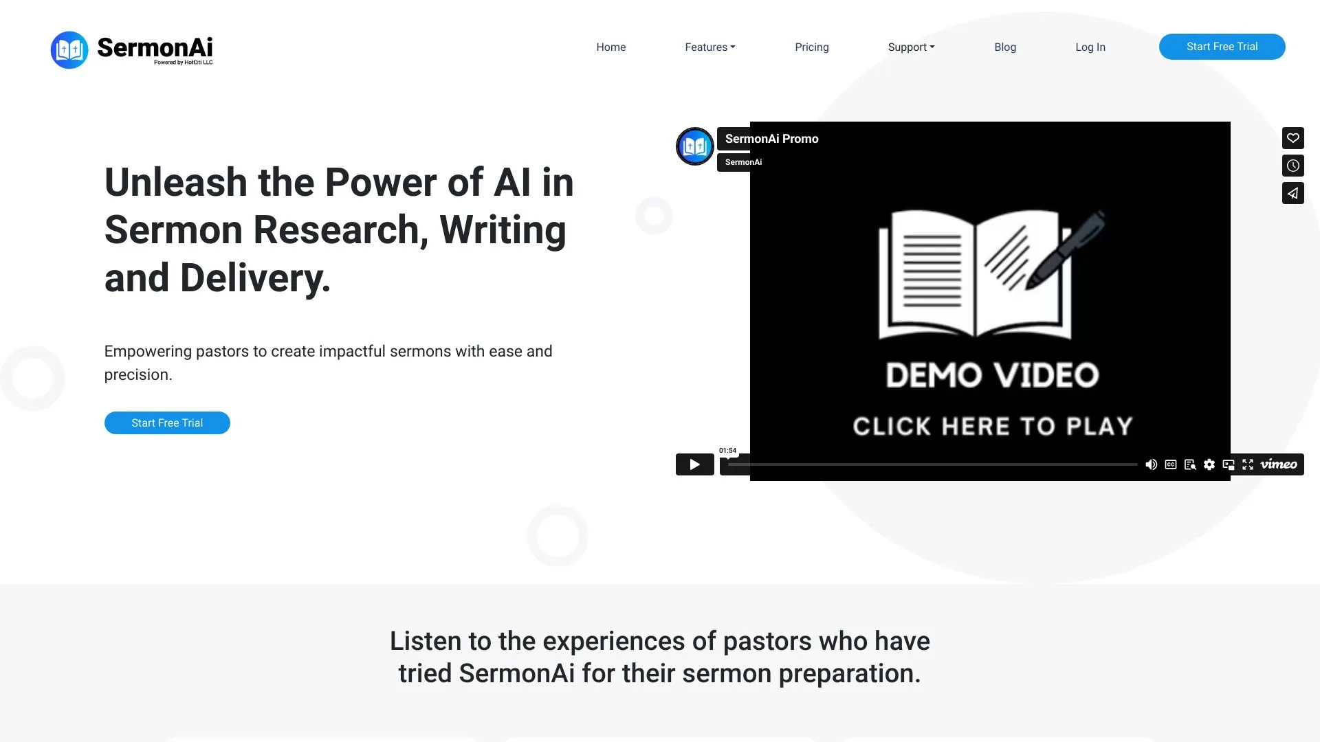 SermonAI screenshot