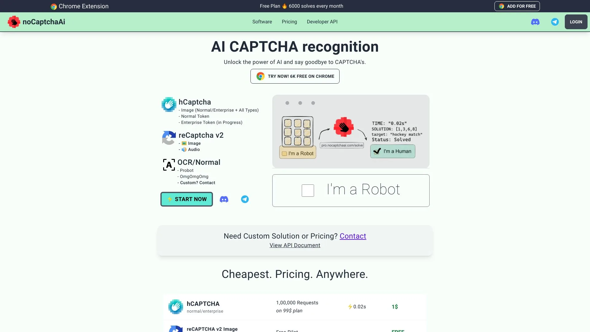 noCaptcha AI screenshot