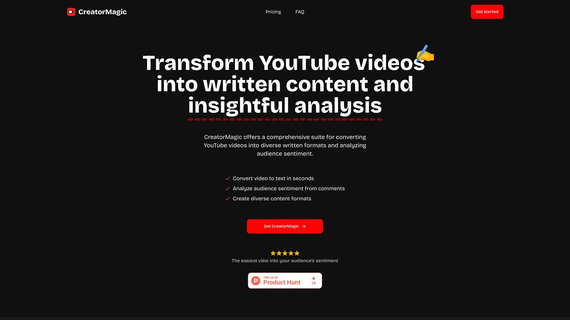 CreatorMagic screenshot