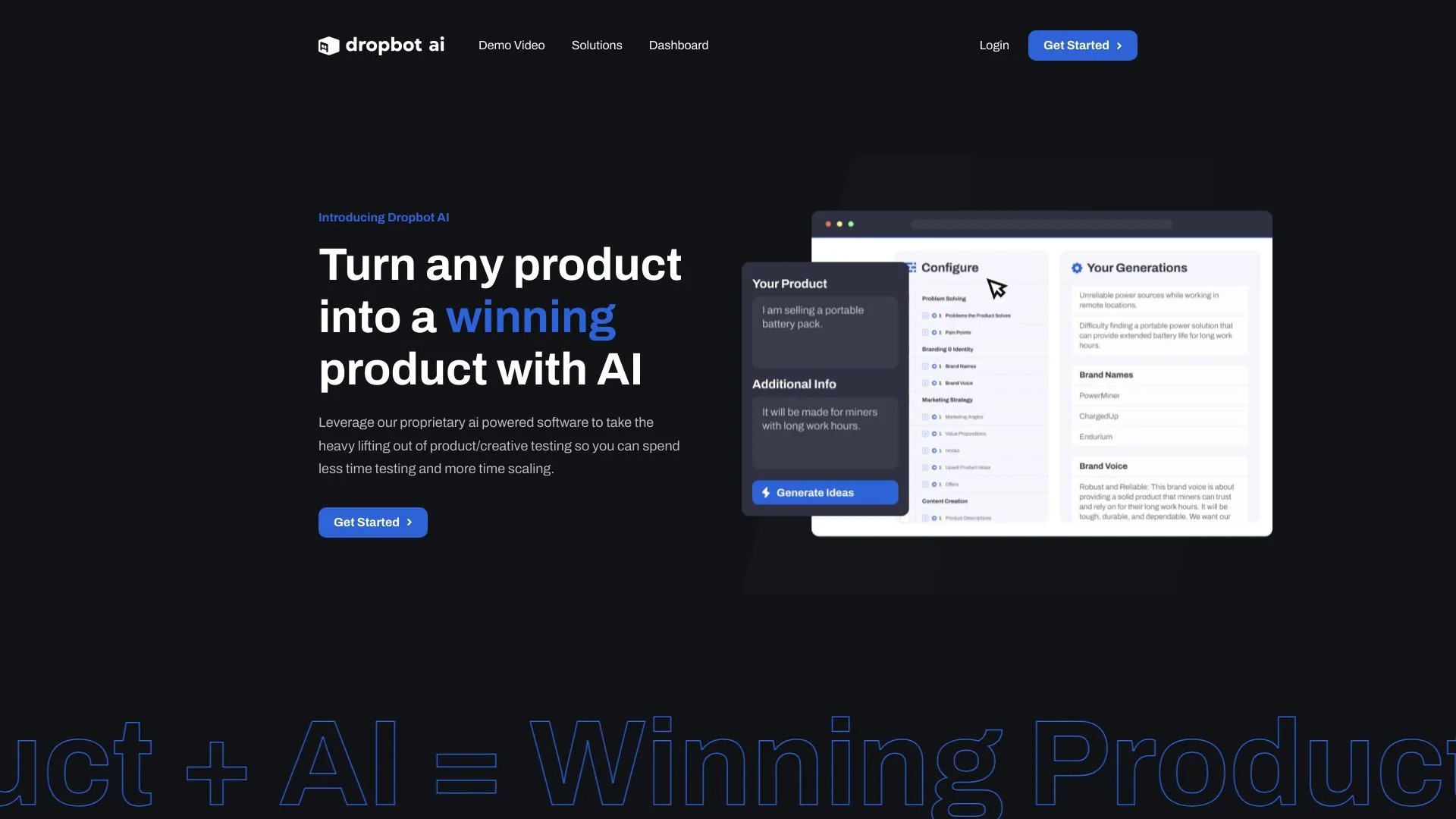 DropbotAI screenshot