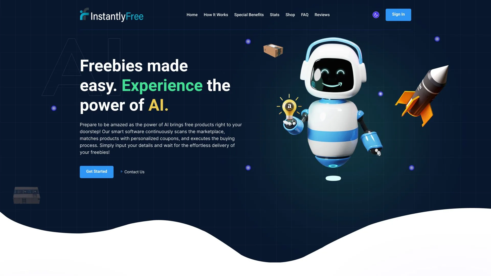InstantlyFree screenshot