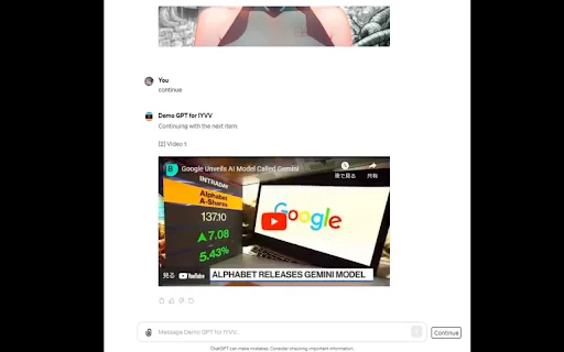 IYVV - Image and YouTube Video Viewer for GPTs screenshot