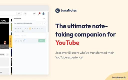 LunaNotes screenshot
