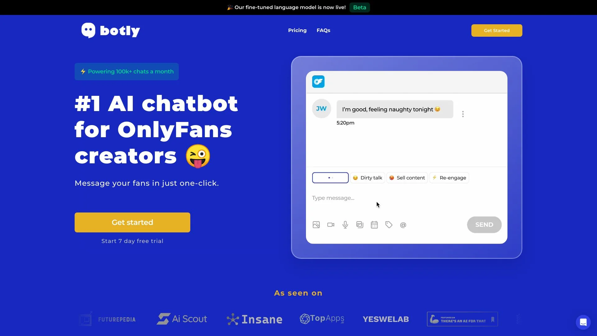 Botly screenshot