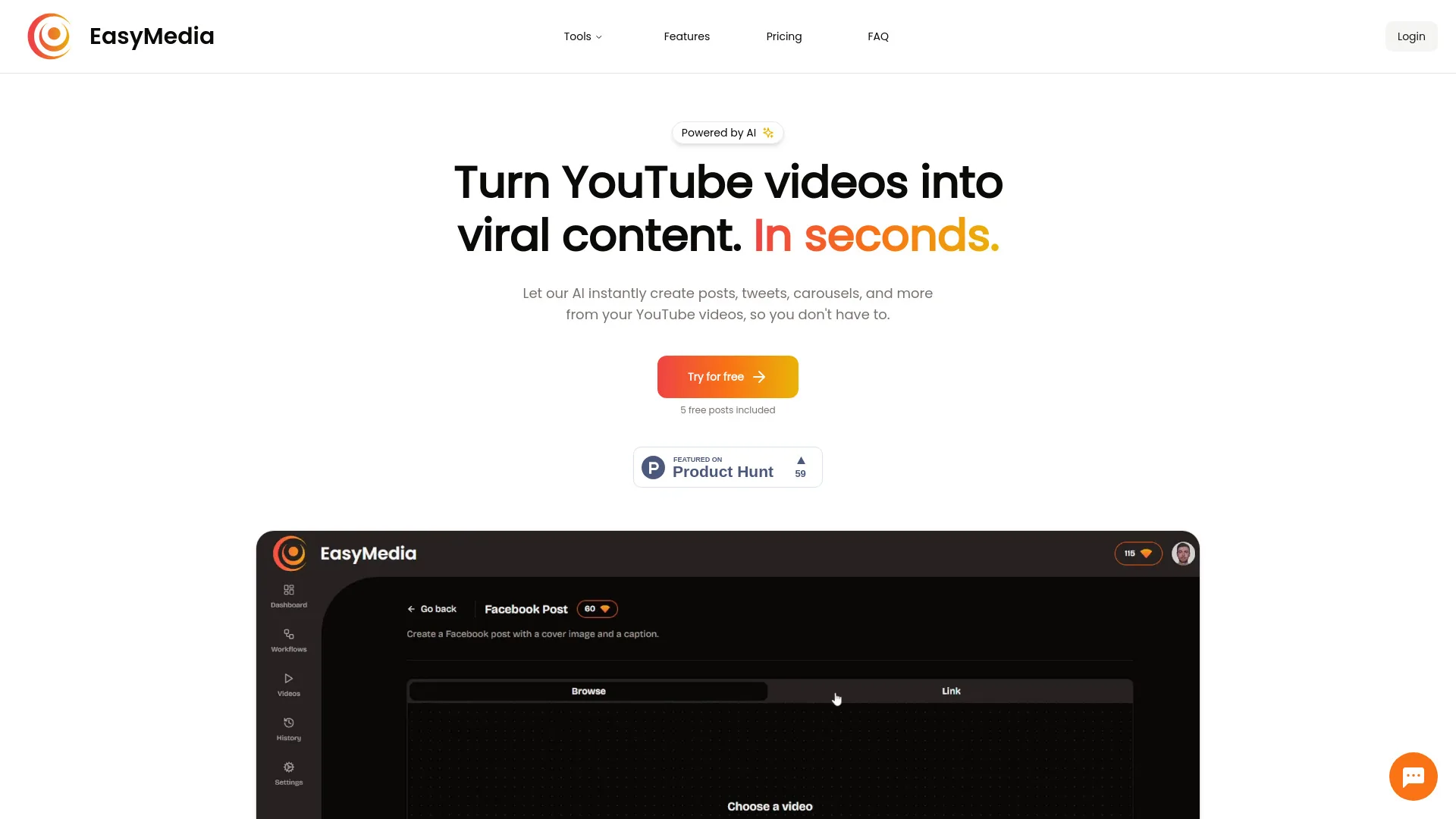 EasyMedia AI screenshot