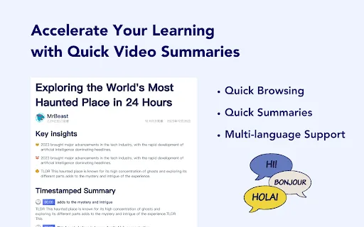 Video Insight Plugin screenshot