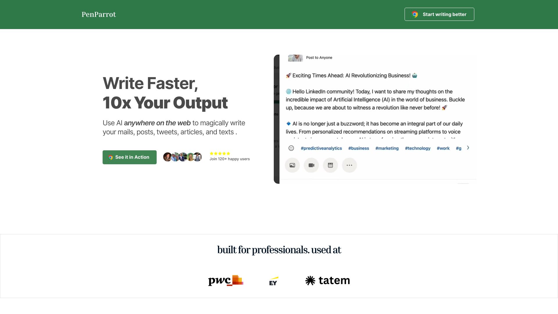 PenParrot screenshot