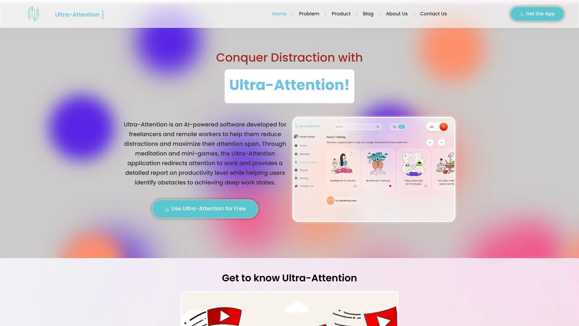 Ultra-Attention screenshot
