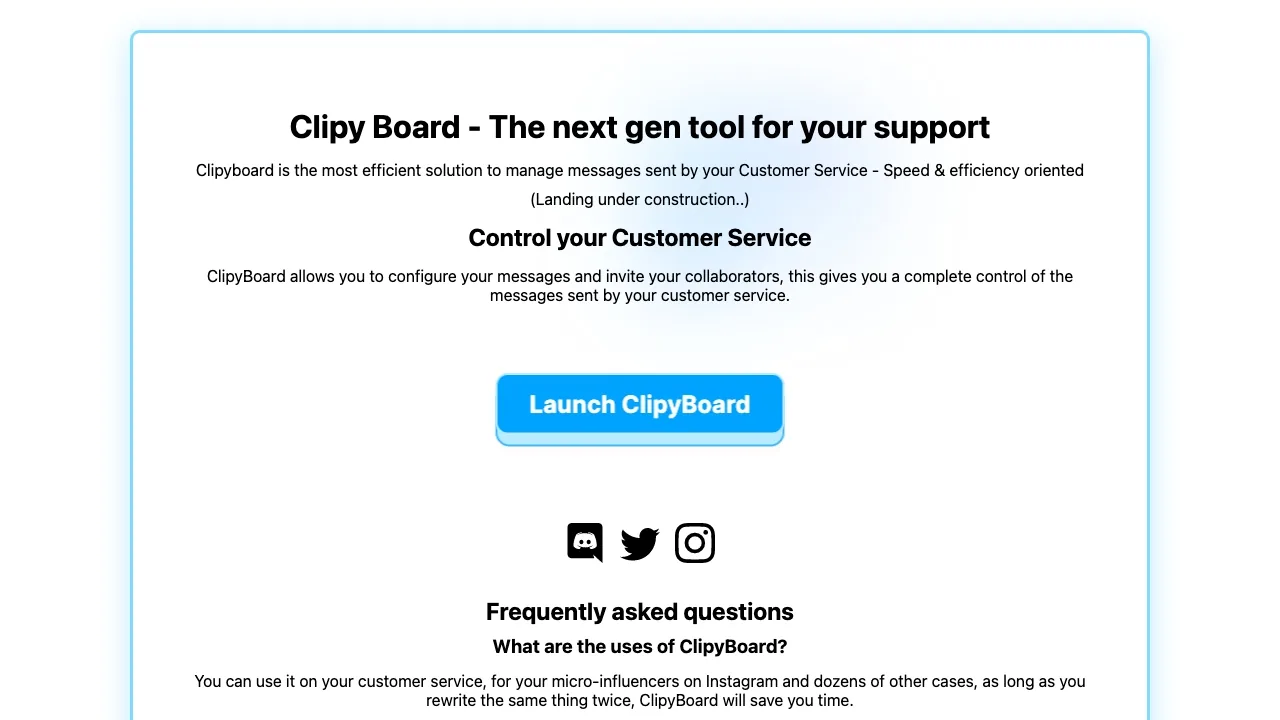 ClipyBoard screenshot