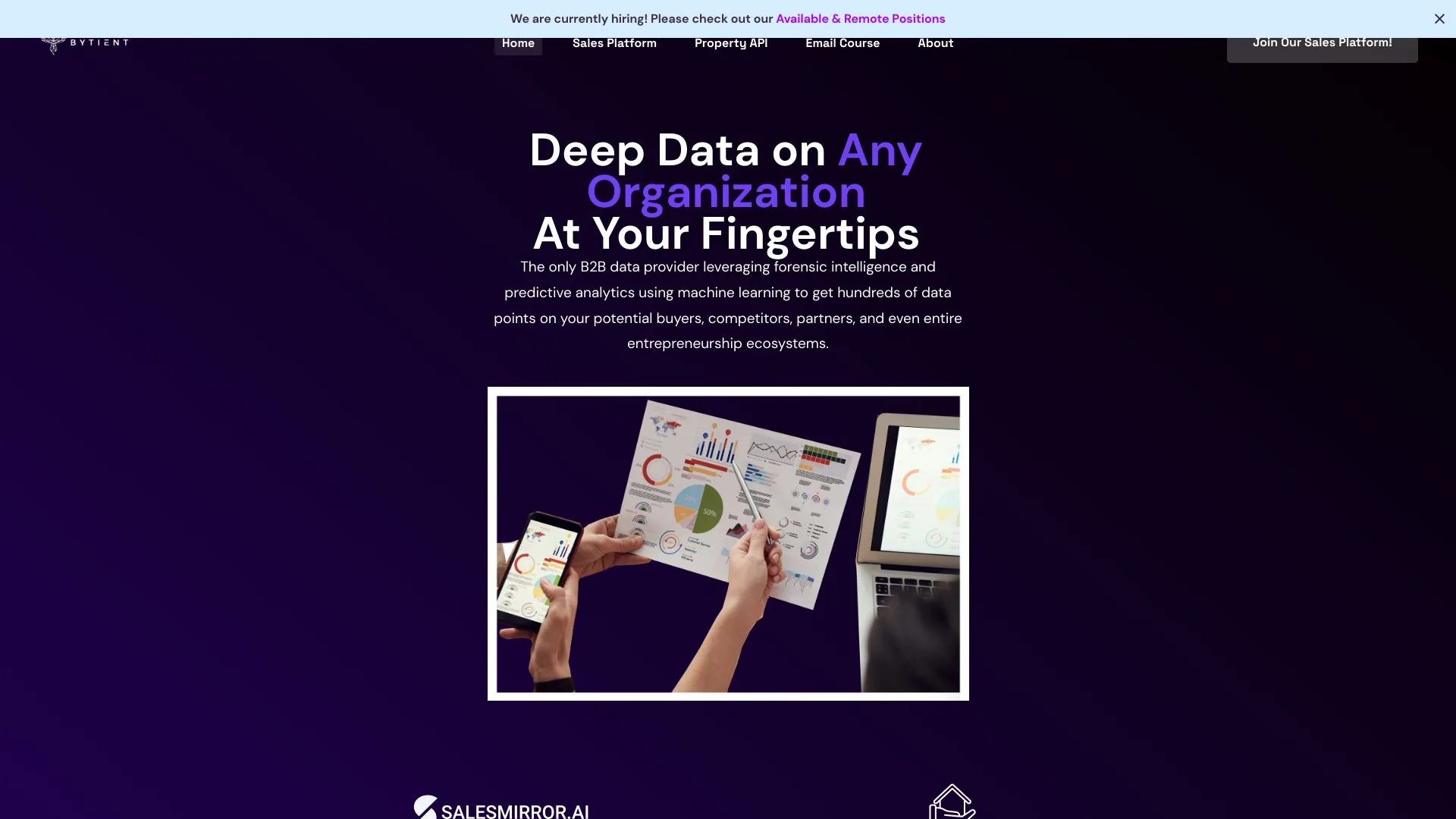 Bytient screenshot