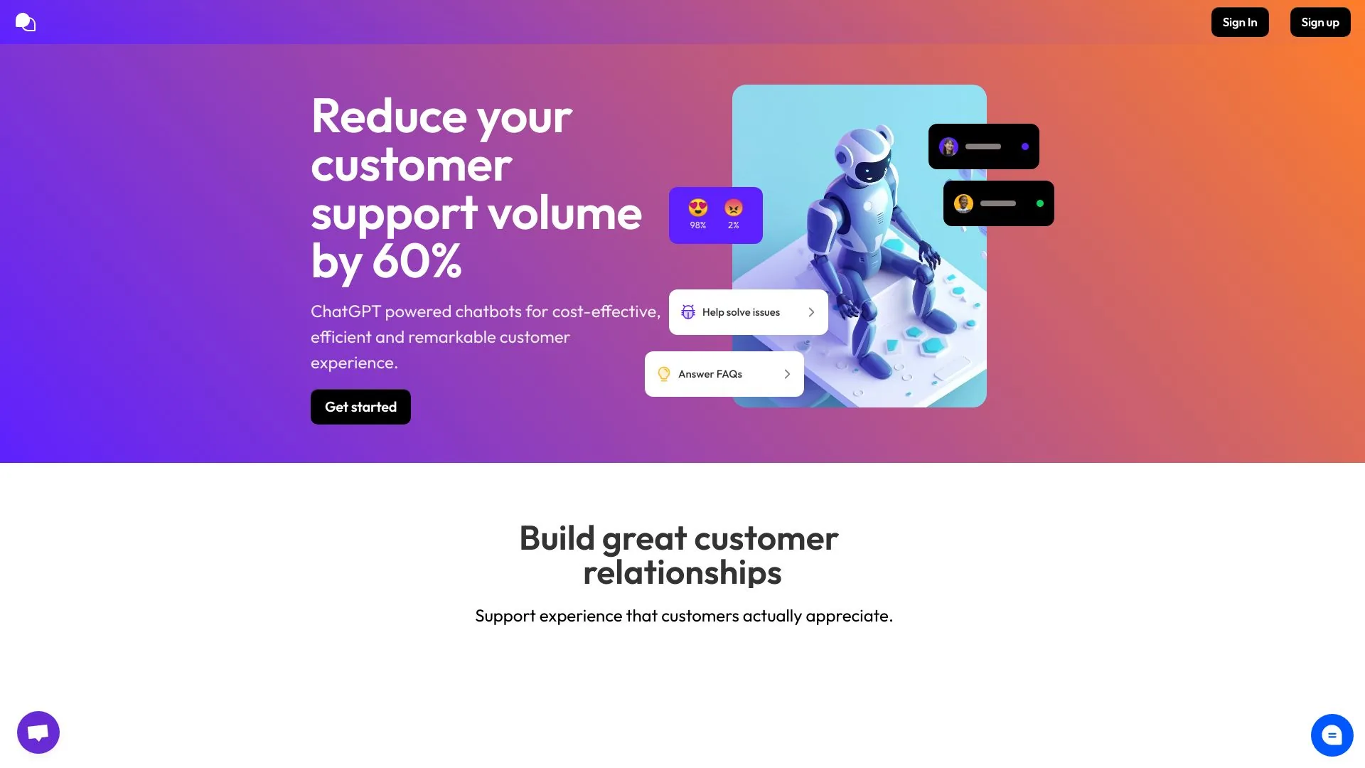Chatcare screenshot