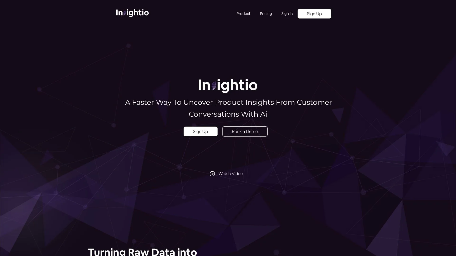 Insightio screenshot