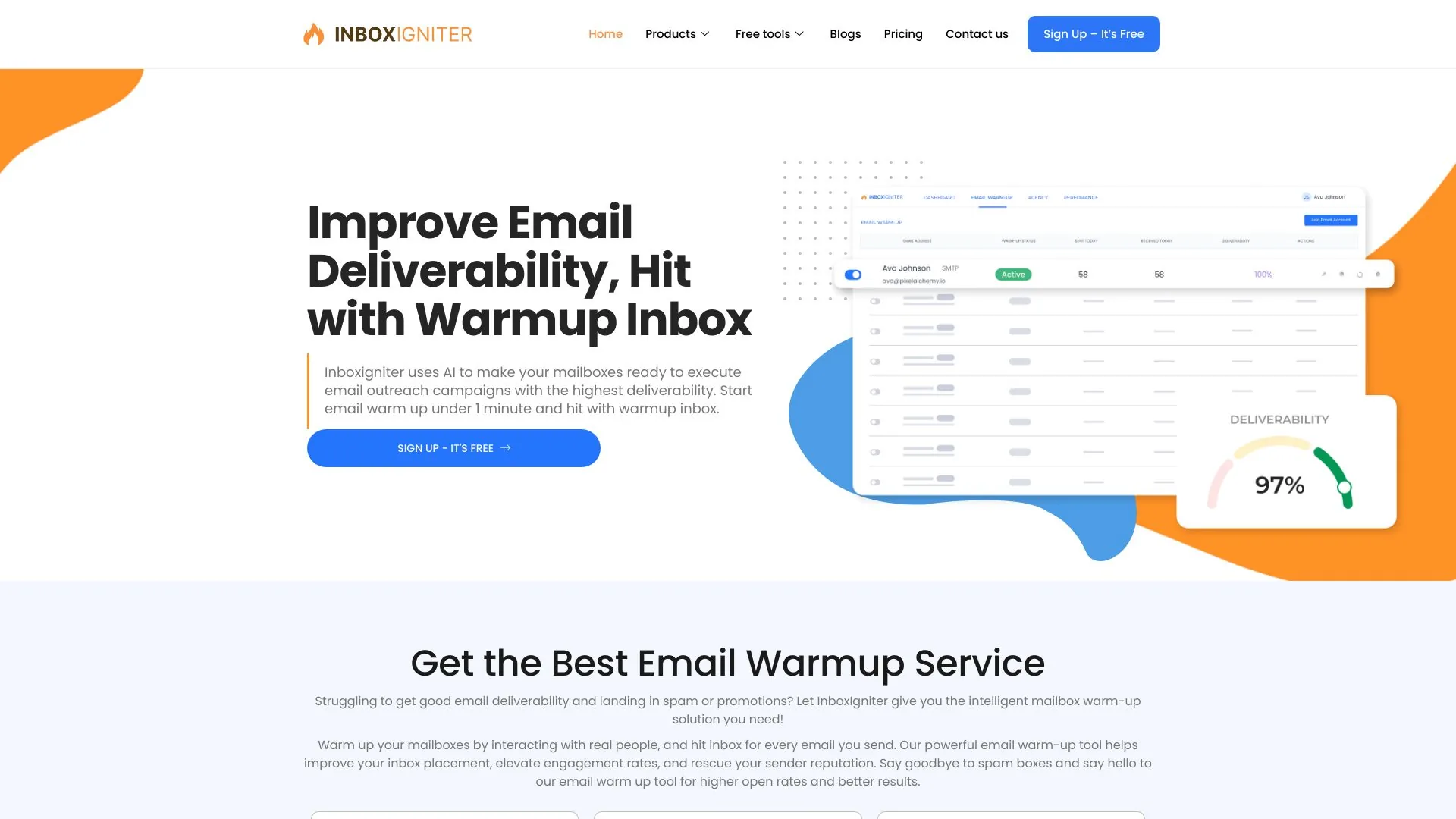 Inboxigniter screenshot