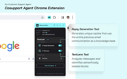 CoSupport Agents screenshot