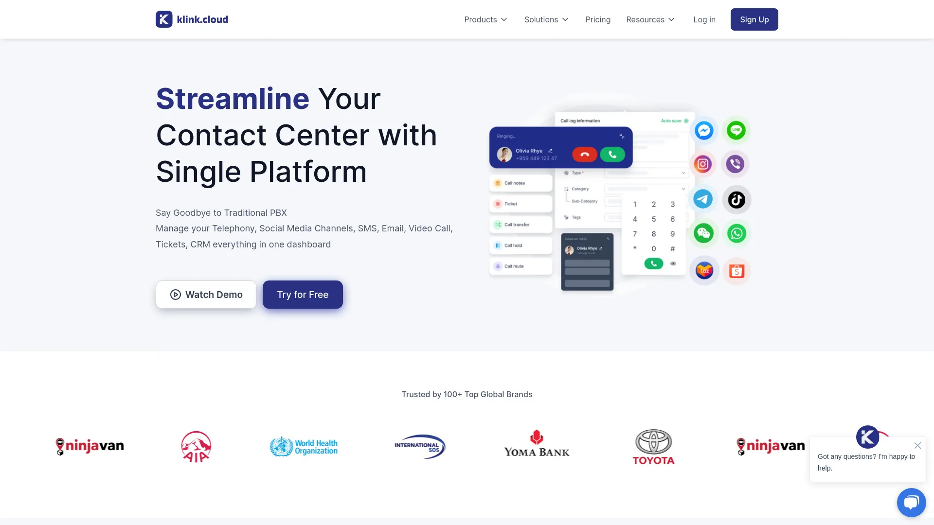klink.cloud screenshot
