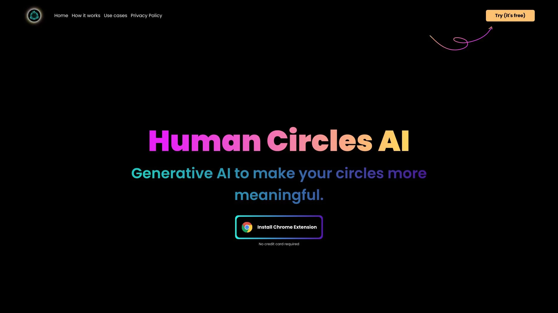 HumanCircles screenshot