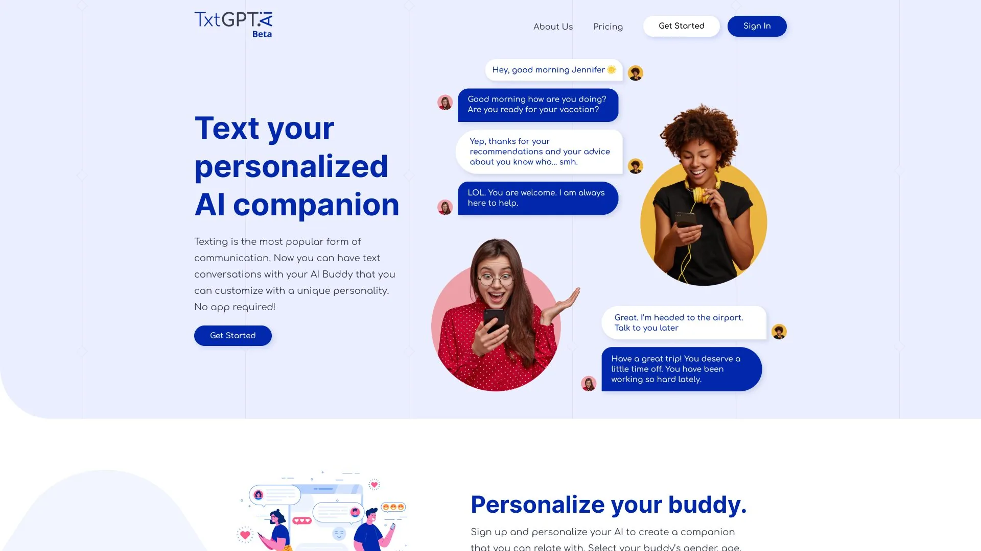 TxtGPT screenshot
