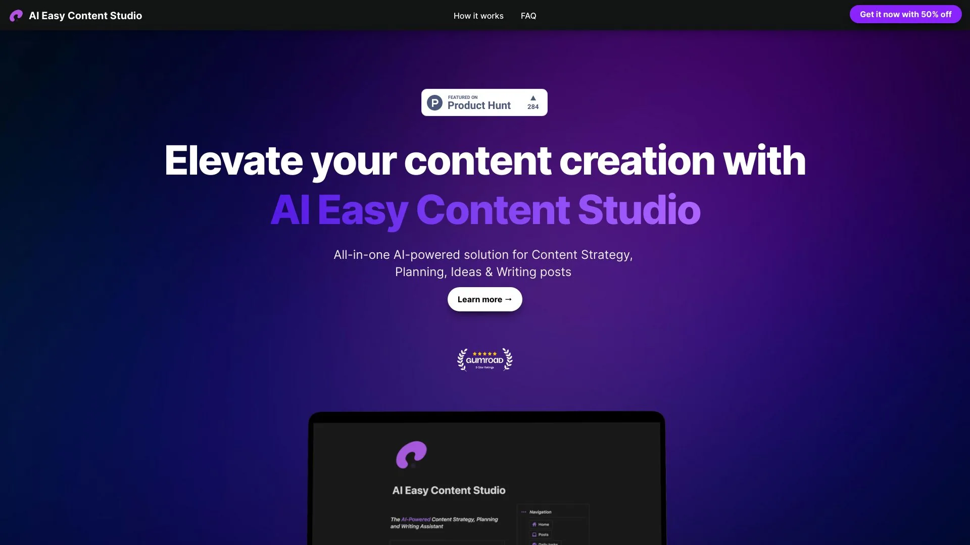 AI Easy Content Studio screenshot