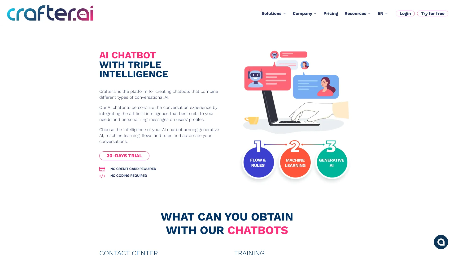 Crafter.ai Platform screenshot