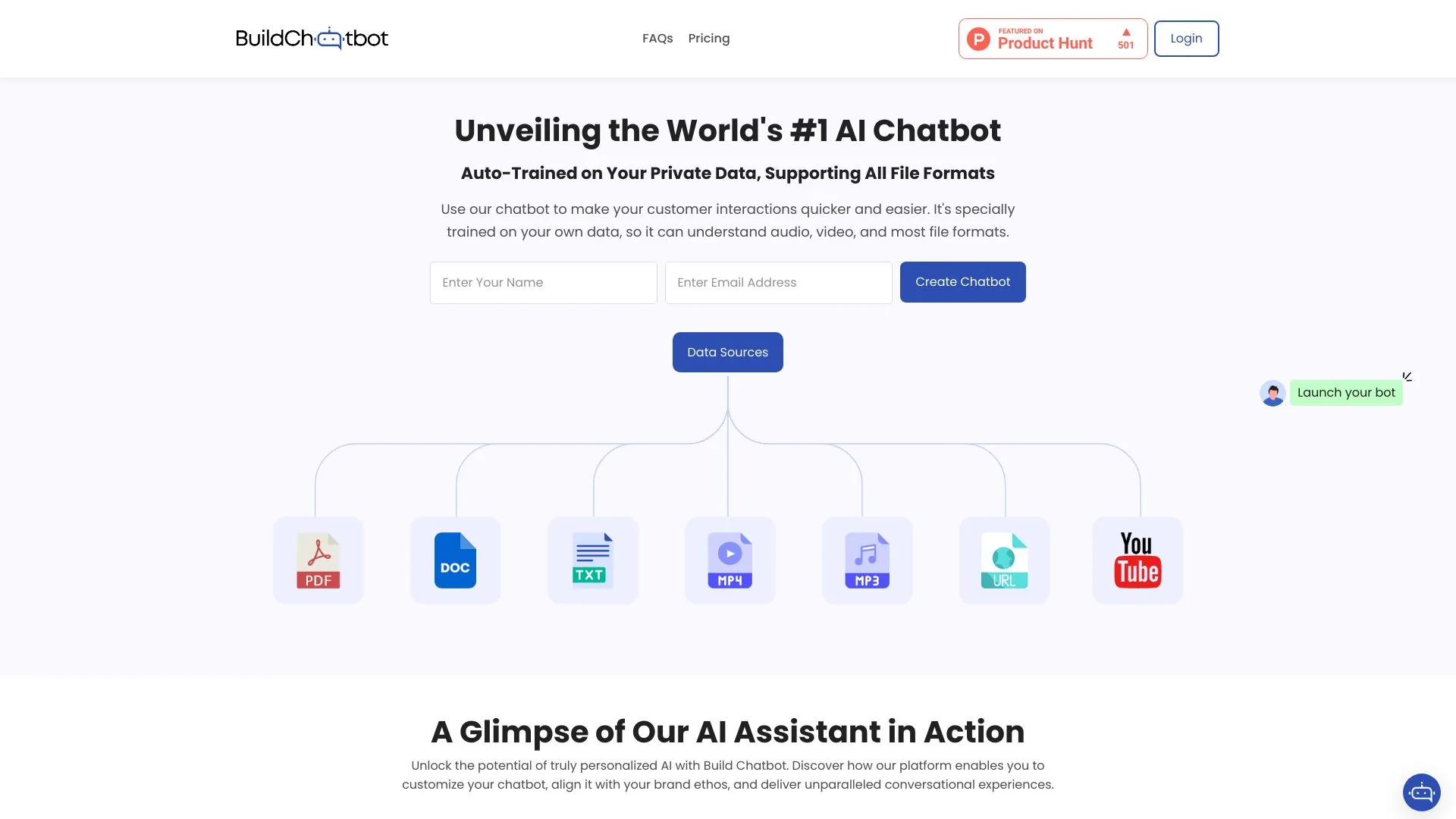 Build Chatbot screenshot