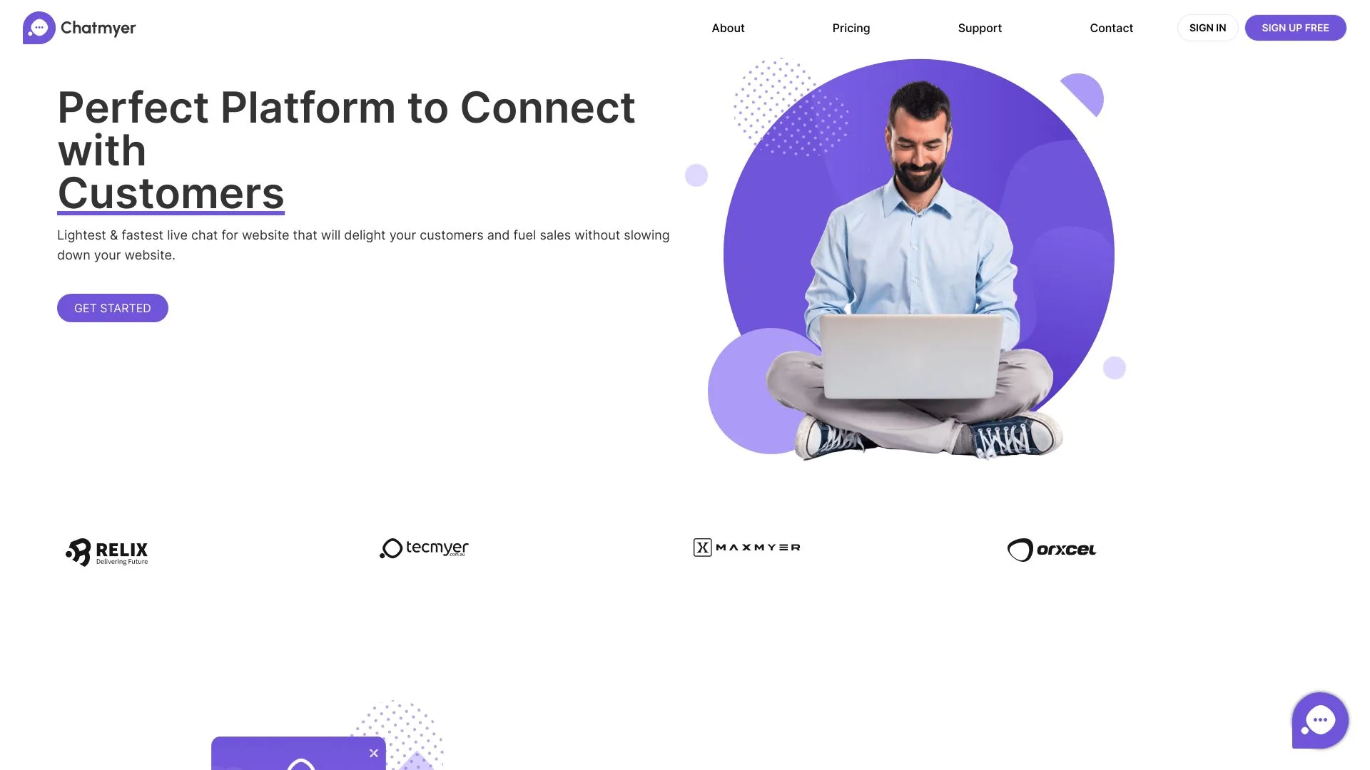 Chat Myer screenshot