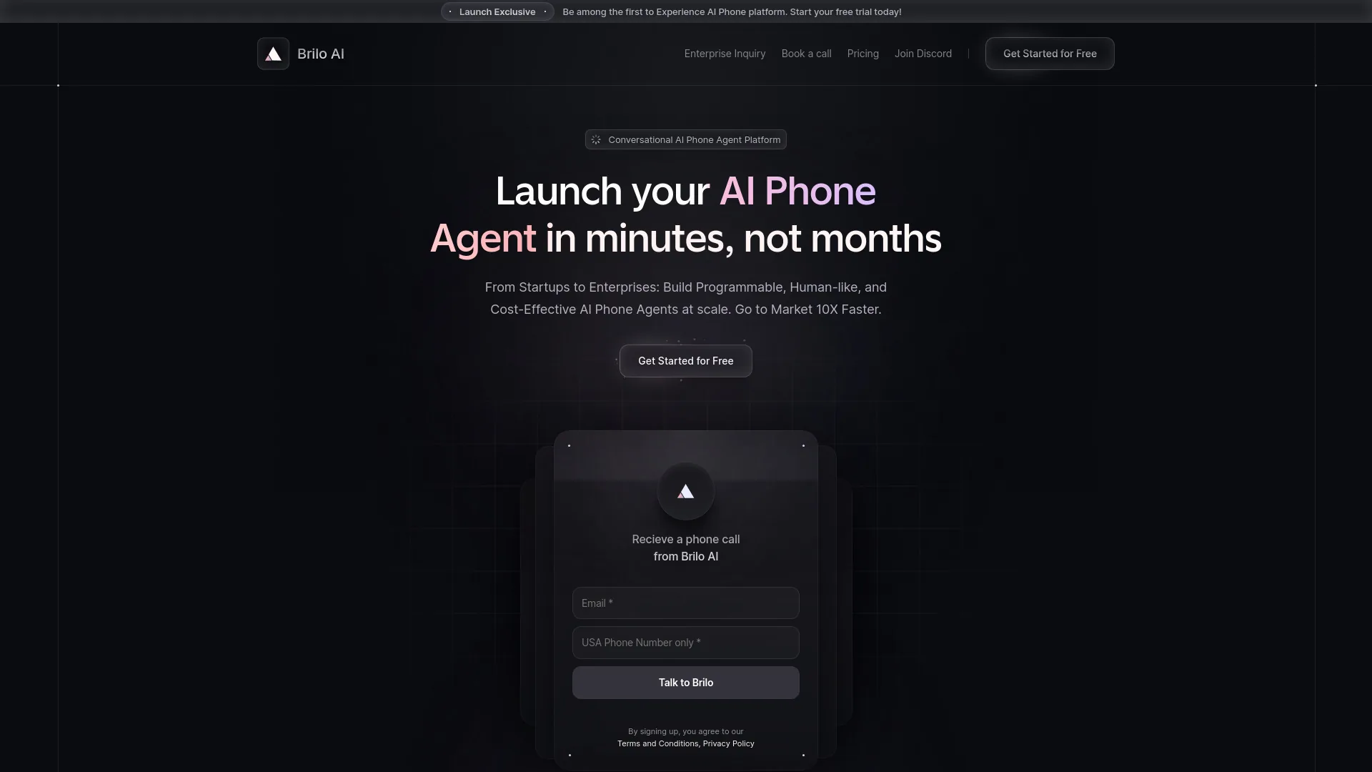 Brilo AI screenshot