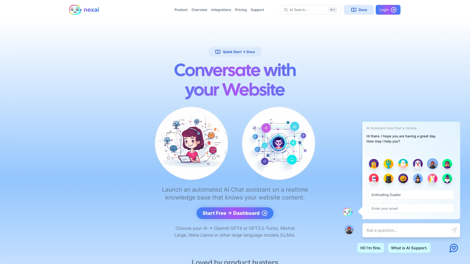 Nexai screenshot