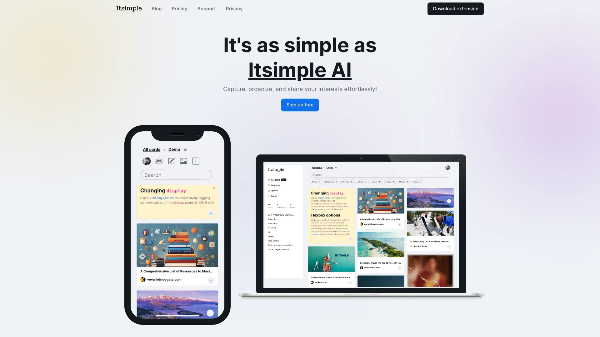 Itsimple screenshot